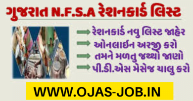 NFSA Gujarat Ration Card List 2021