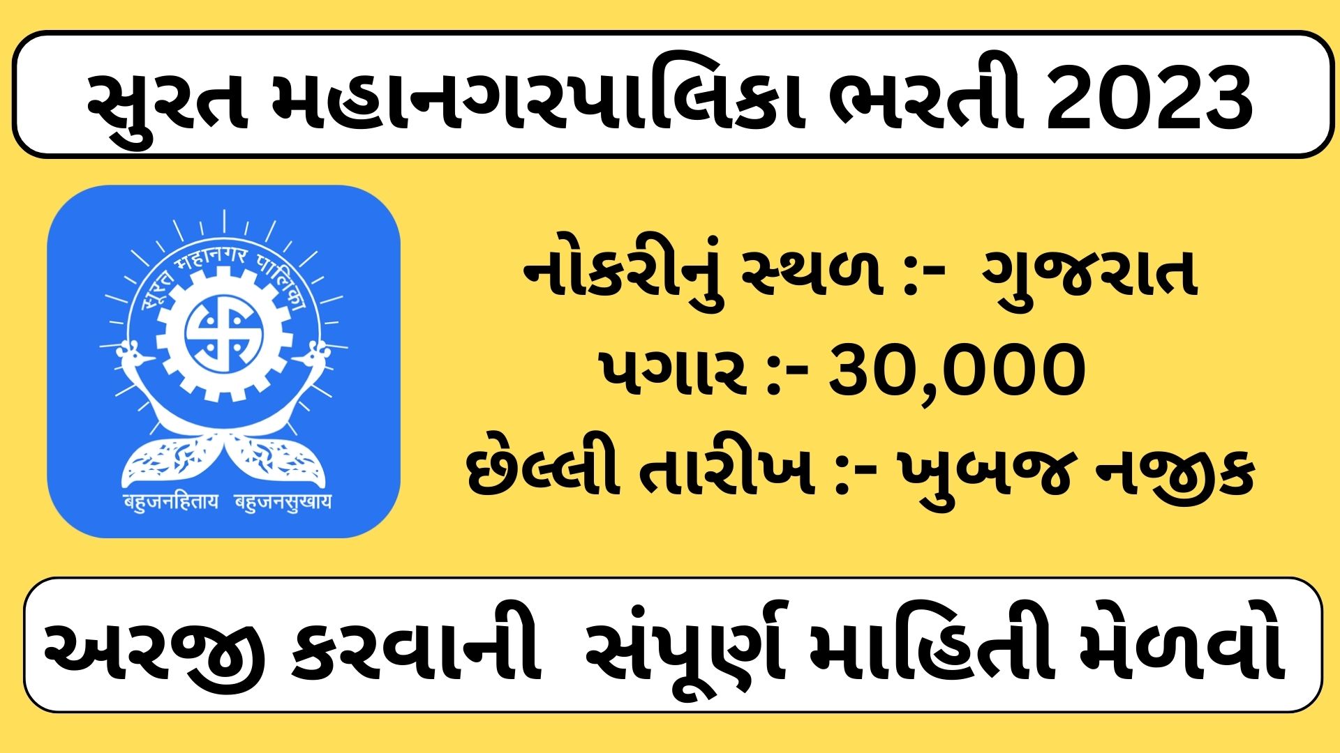 SMC Recruitment 2023